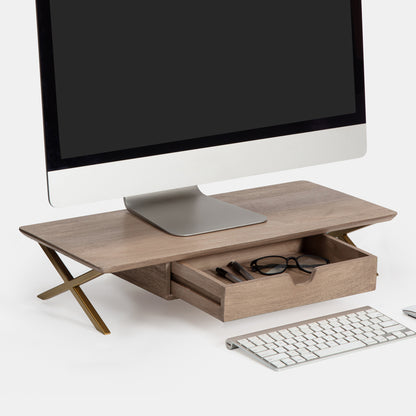 Fidus Monitor Stand With Drawer