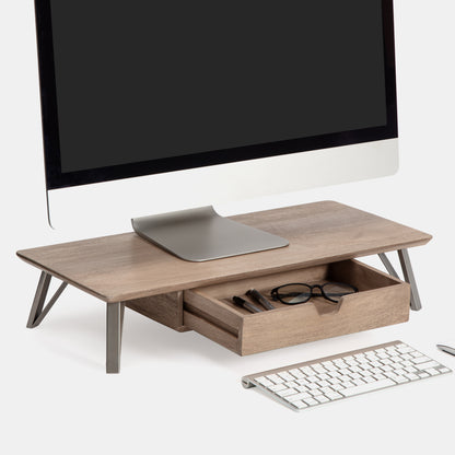 Tiepolo Monitor Stand With Drawer