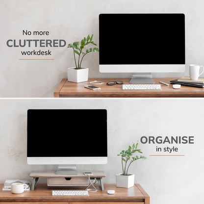 Tiepolo Monitor Stand With Drawer