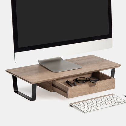 Watteau Monitor Stand With Drawer