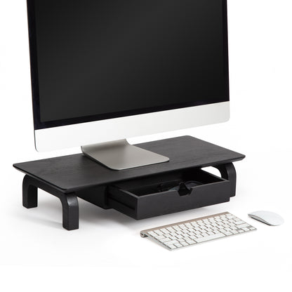 Ernst Monitor Stand With Drawer