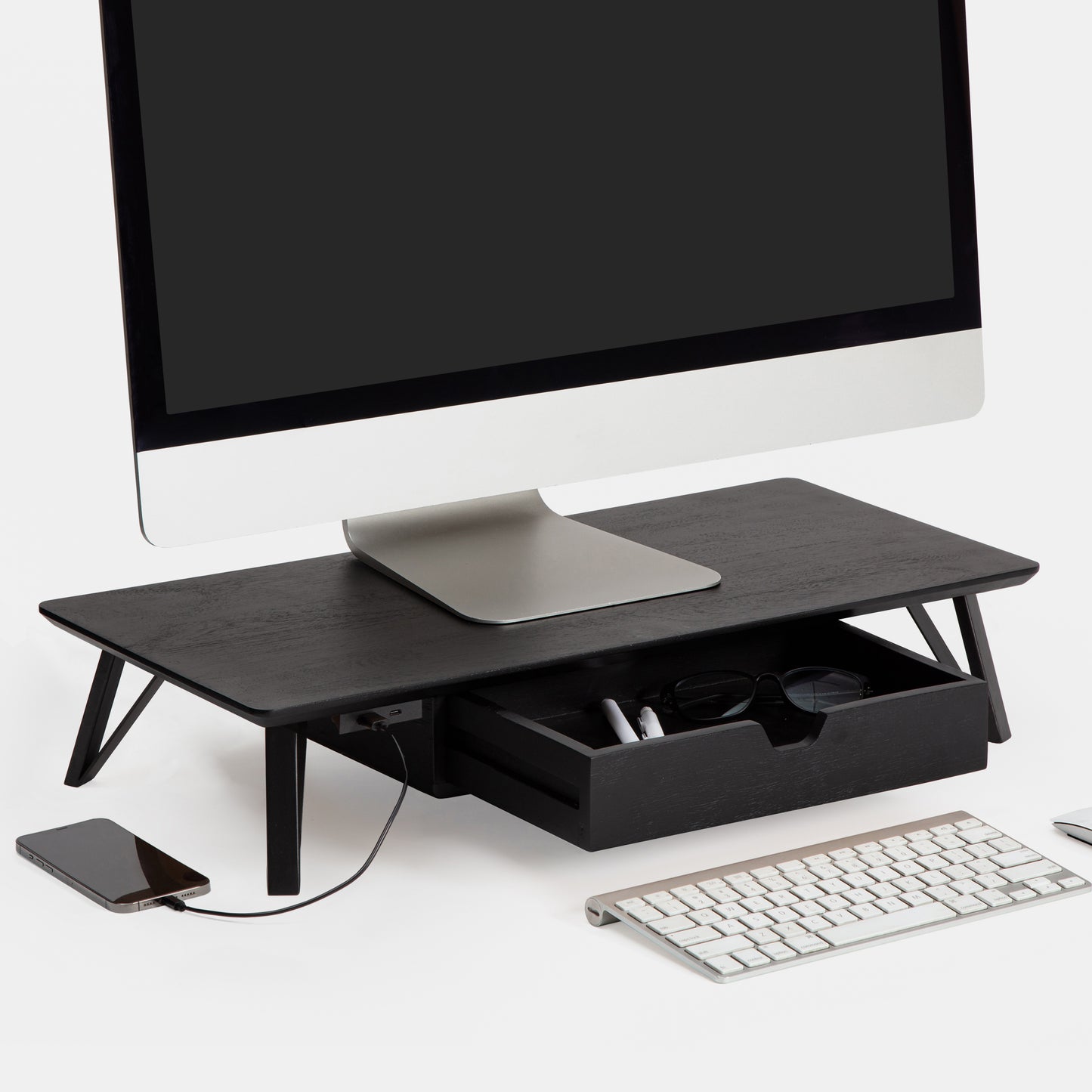 Canaletto Monitor Stand With Drawer