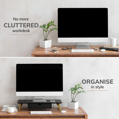 Canaletto Monitor Stand With Drawer