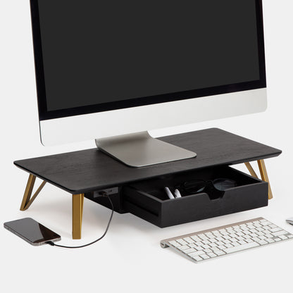 Canaletto Monitor Stand With Drawer