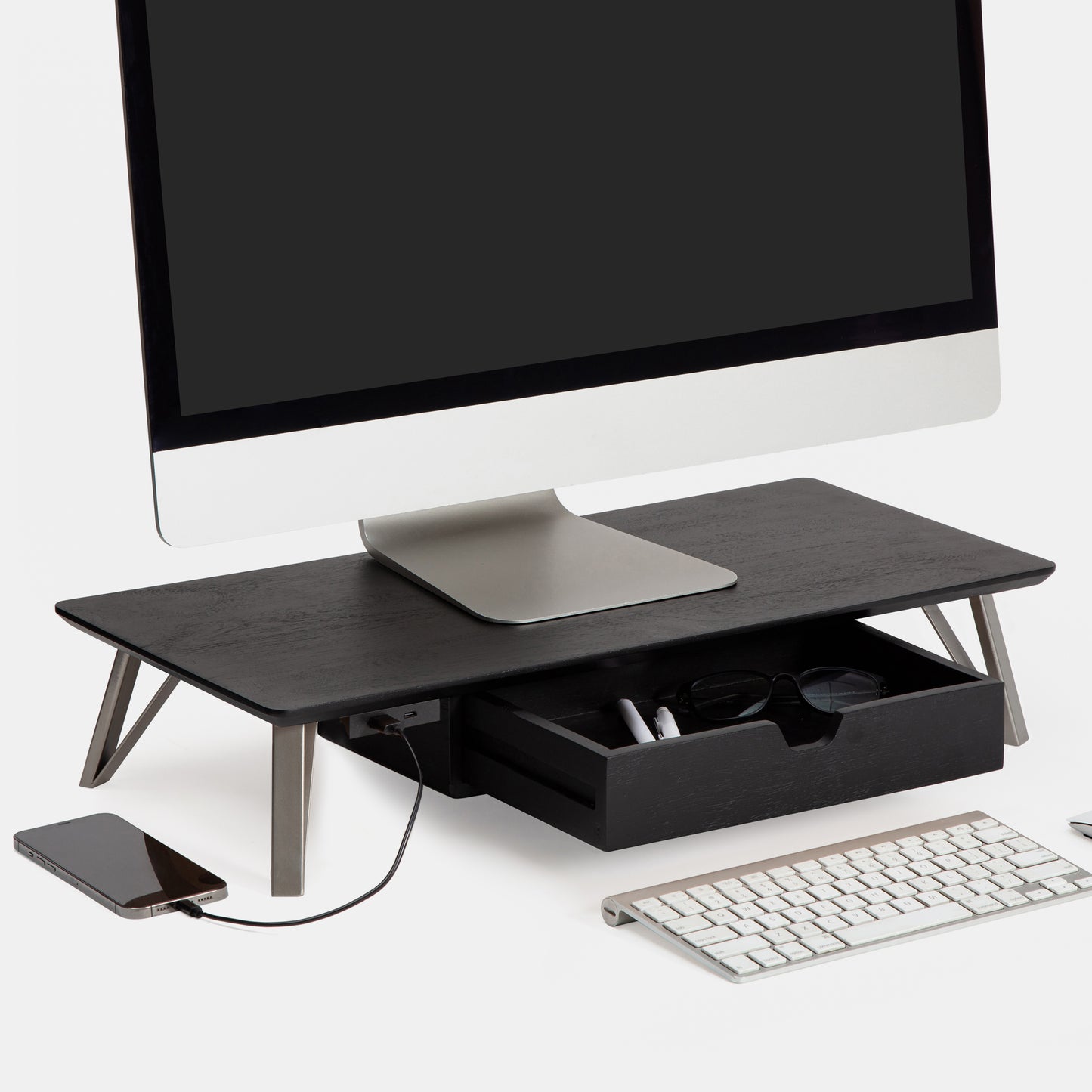 Canaletto Monitor Stand With Drawer