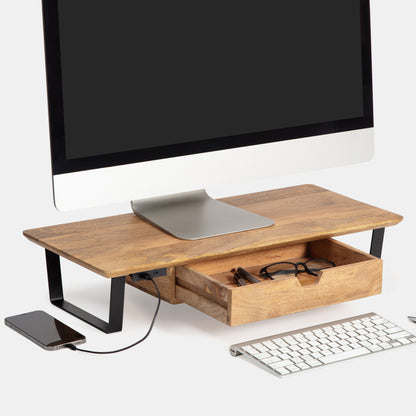 Van Loo Monitor Stand With Drawer