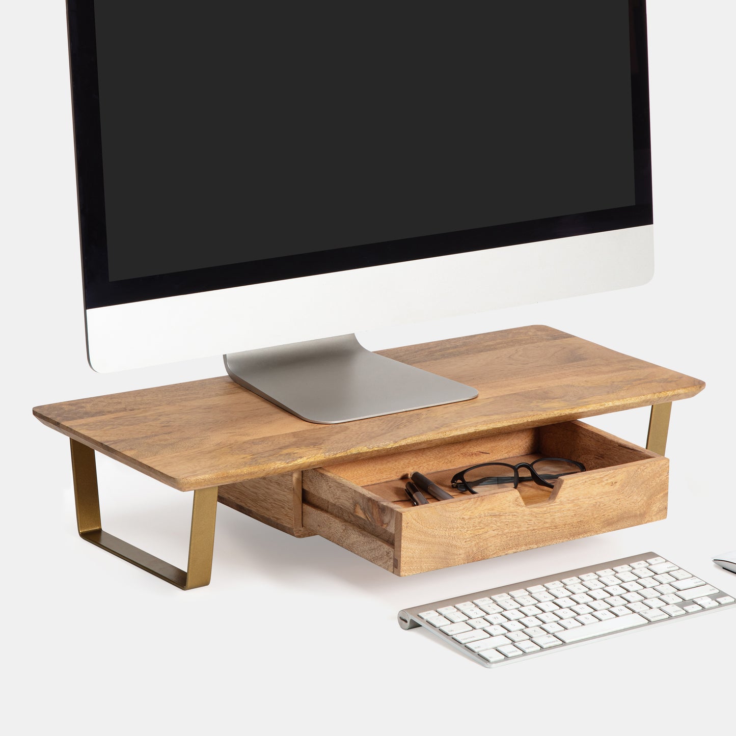 Van Loo Monitor Stand With Drawer