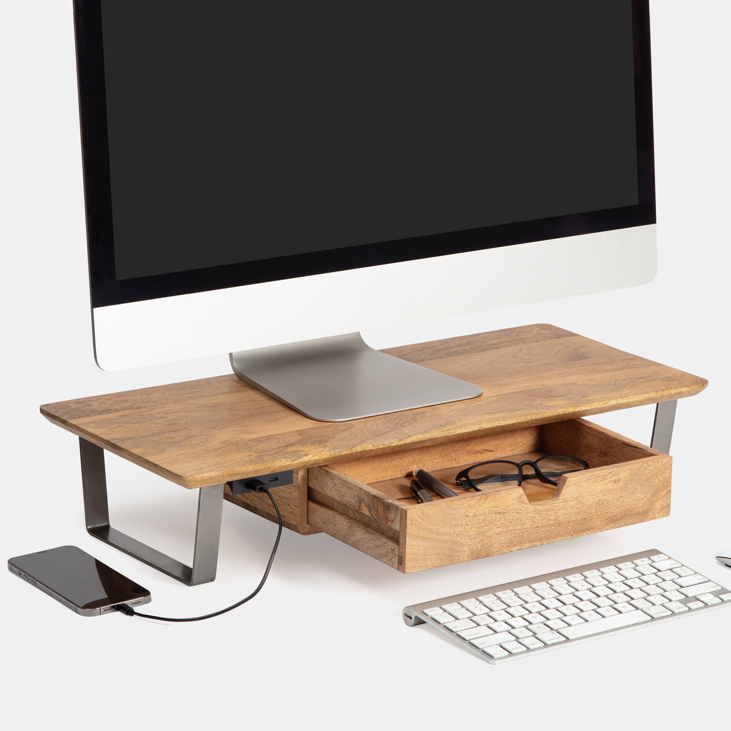 Van Loo Monitor Stand With Drawer