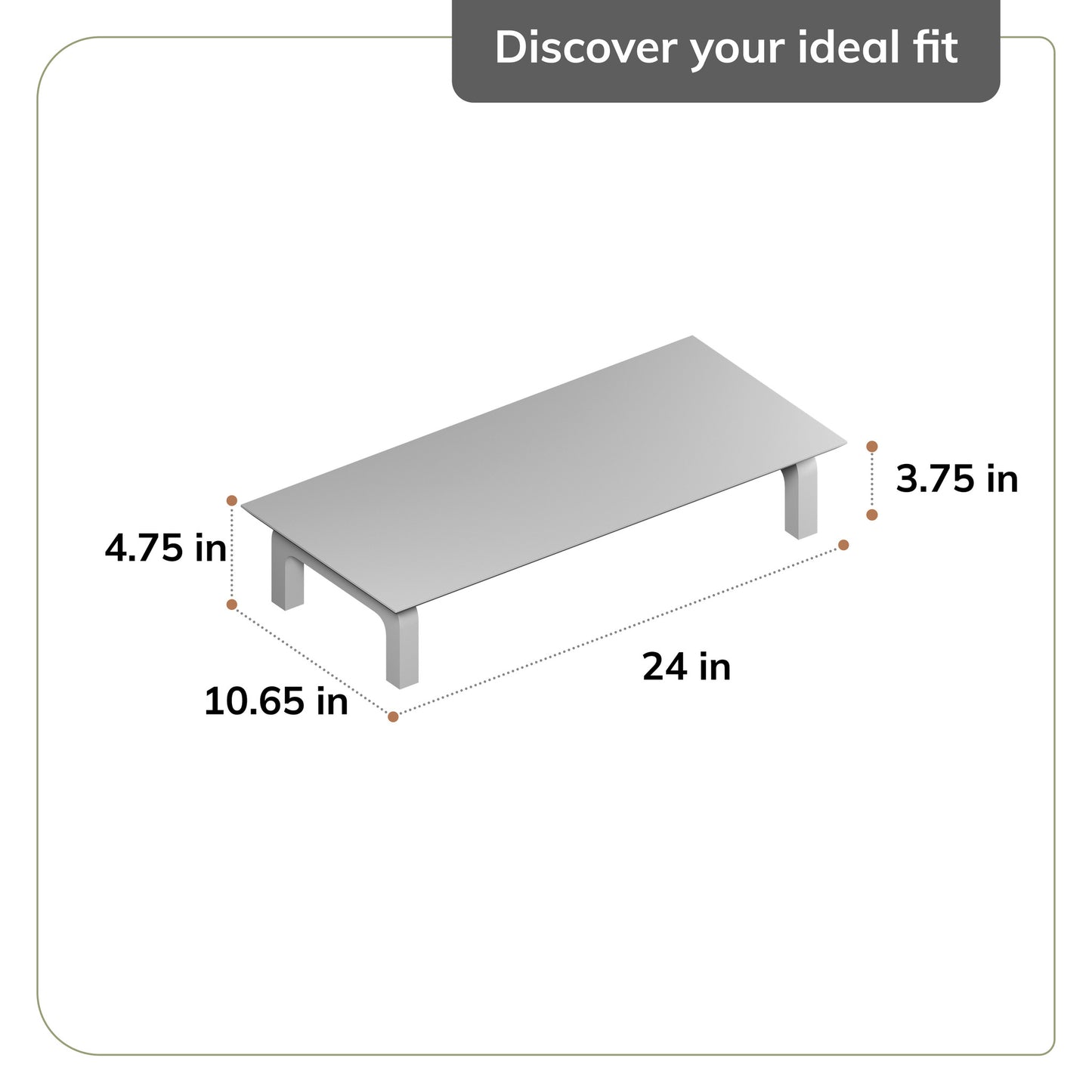 Agar Monitor Stand