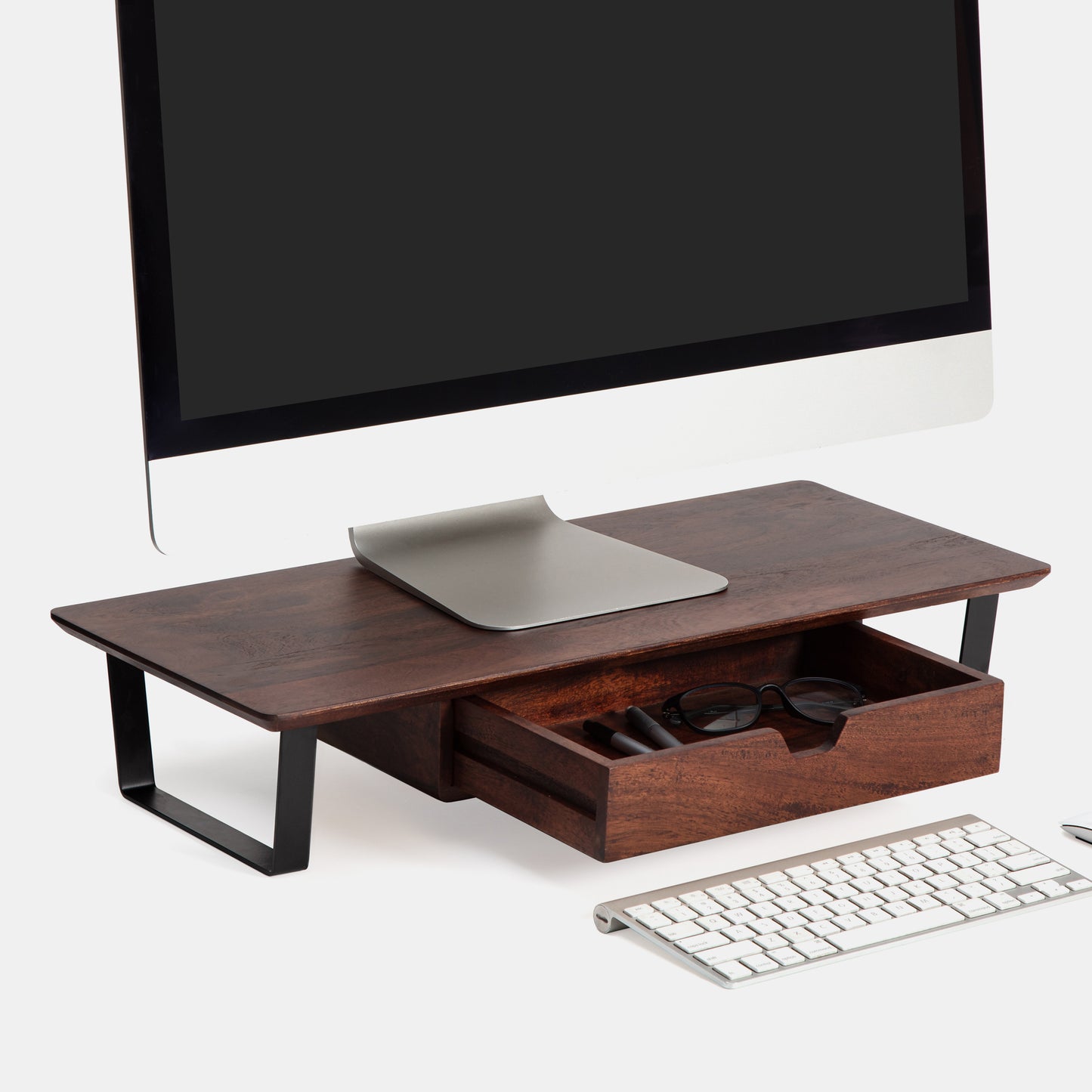 Amigoni Monitor Stand With Drawer