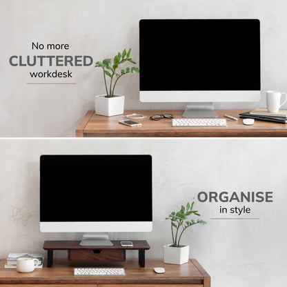 Amigoni Monitor Stand With Drawer