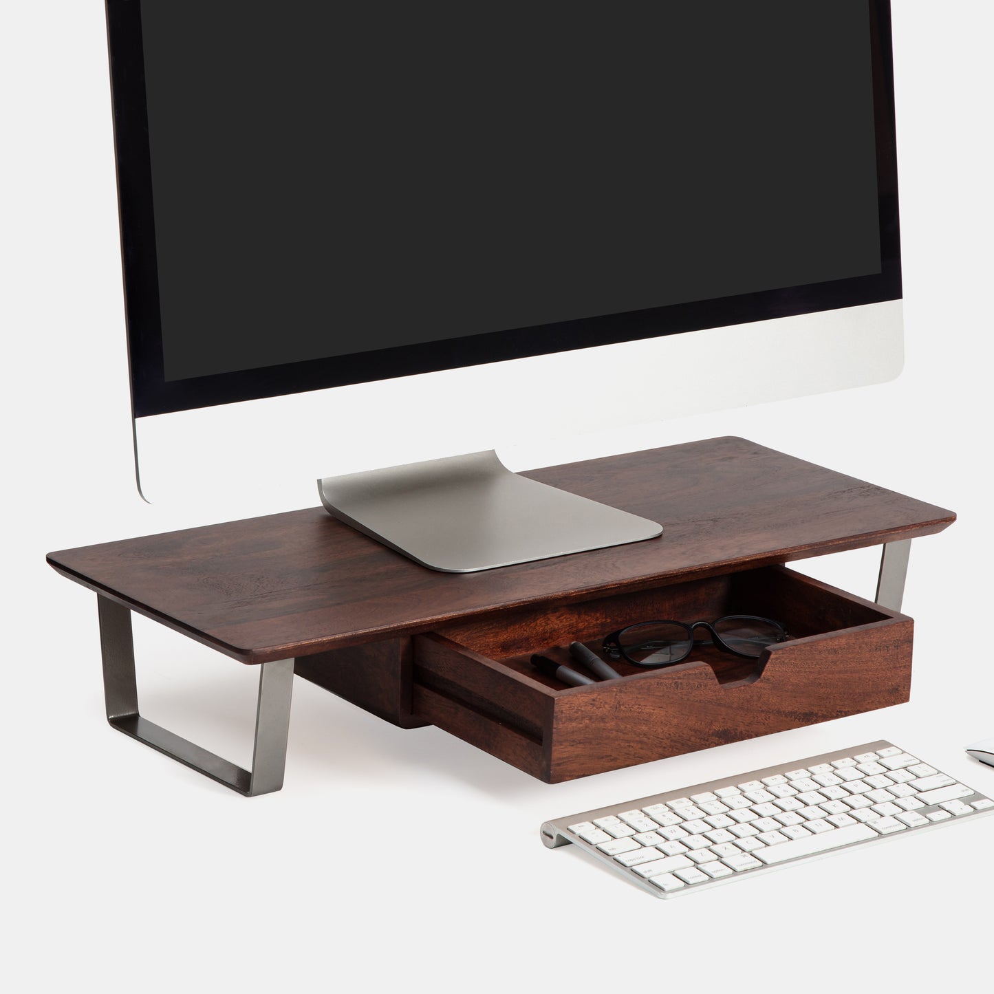 Amigoni Monitor Stand With Drawer