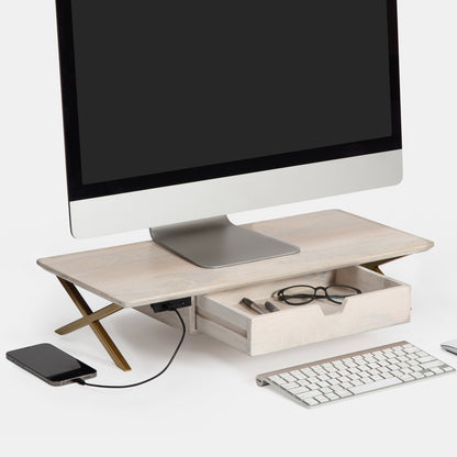 Nabis Monitor Stand With Drawer