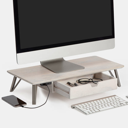 Giacometti Monitor Stand With Drawer