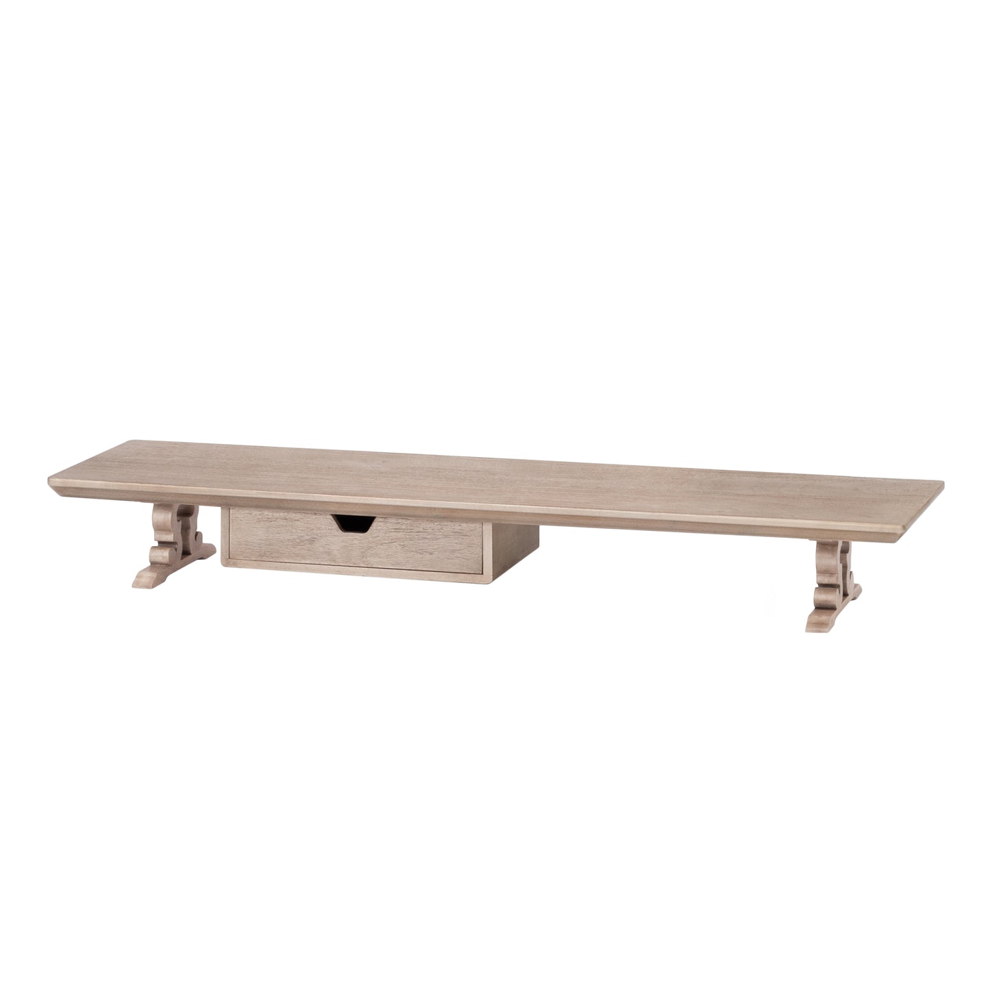 Hopper Monitor Stand With Drawer