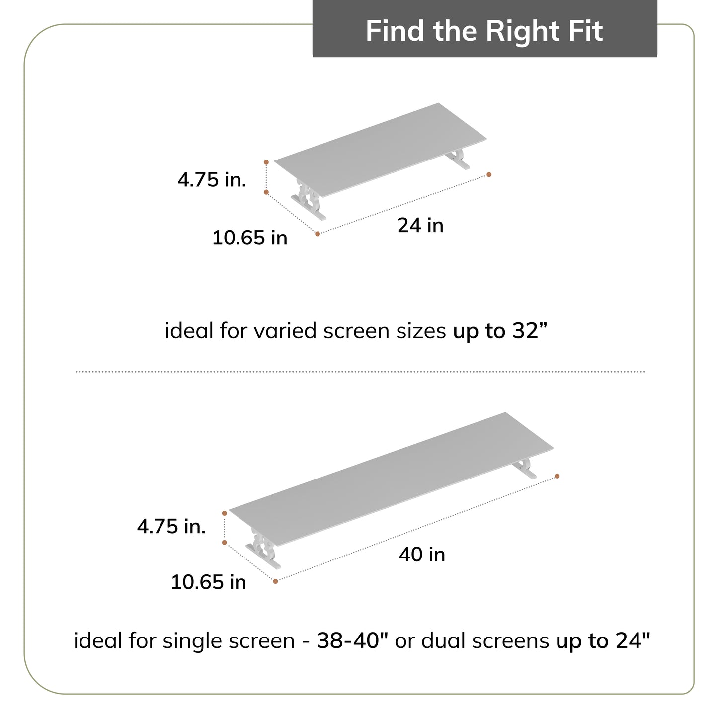 Hopper Monitor Stand
