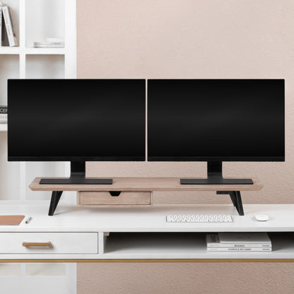 Tiepolo Monitor Stand With Drawer