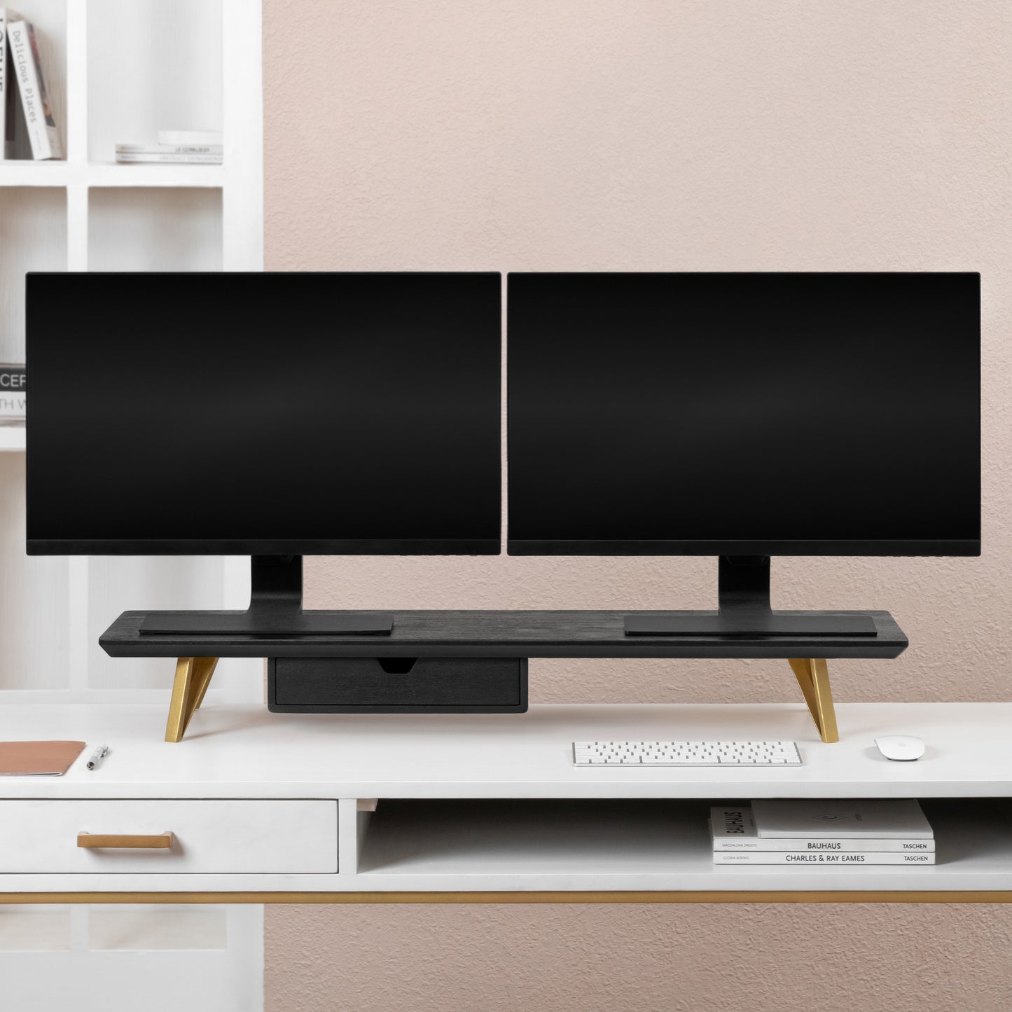 Canaletto Monitor Stand With Drawer