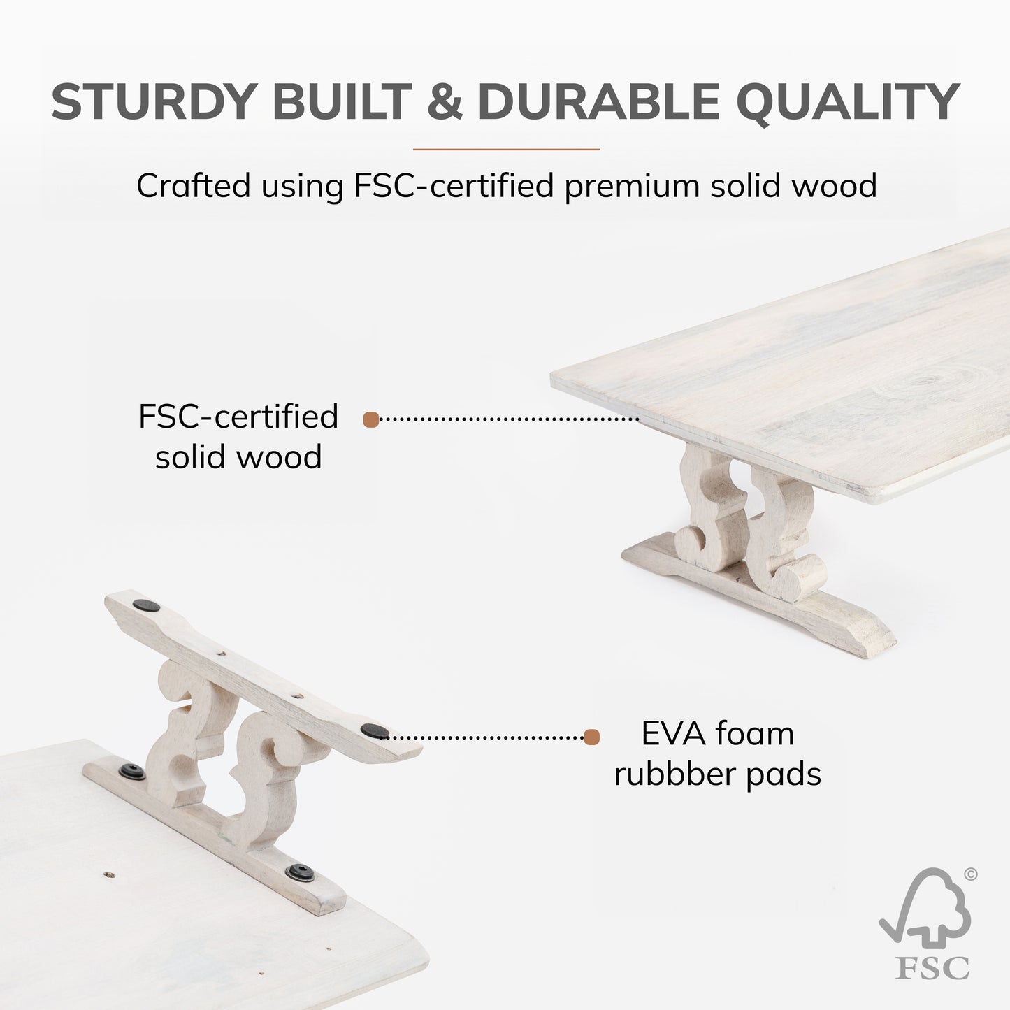 Colville Monitor Stand With Drawer
