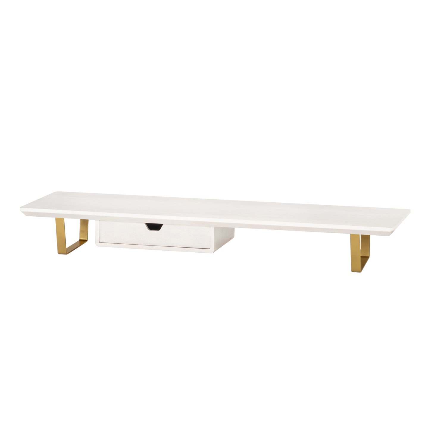 Oudry Monitor Stand With Drawer