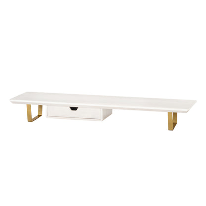 Oudry Monitor Stand With Drawer