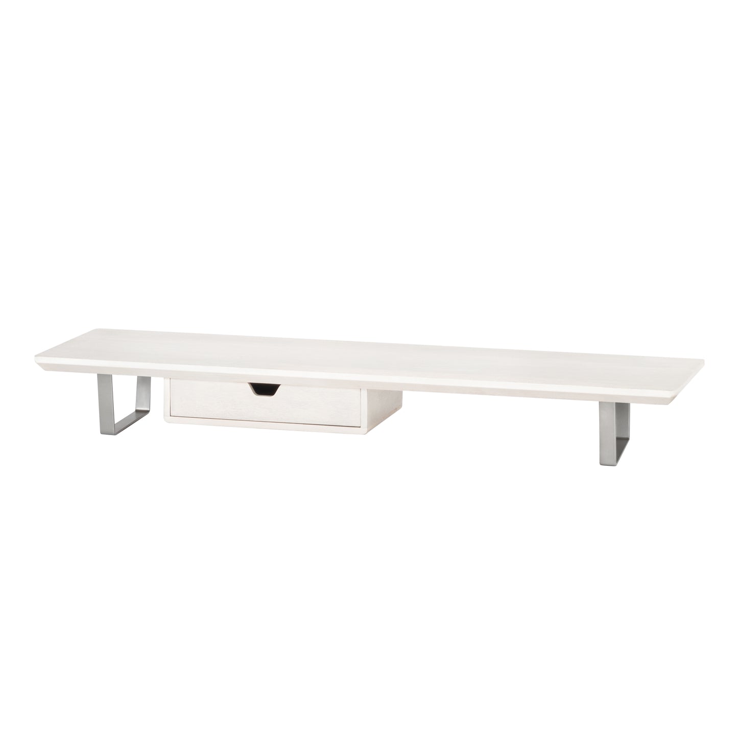 Oudry Monitor Stand With Drawer