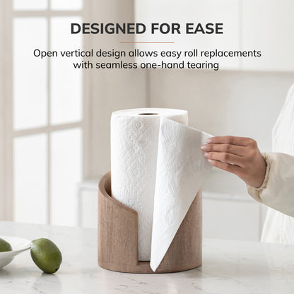 Mango Wood Gisele Paper Towel Holder
