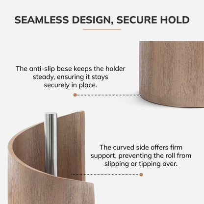 Gisele Paper Towel Holder - Biscotti