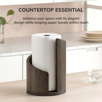 Mango Wood Gisele Paper Towel Holder