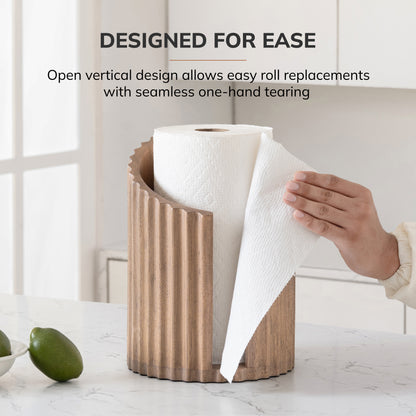 Colette Paper Towel Holder - Biscotti
