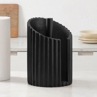 Mango Wood Sabine Paper Towel Holder