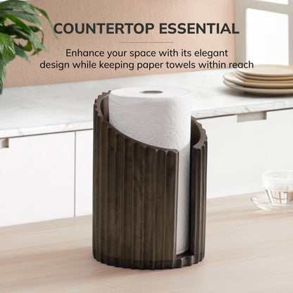 Colette Paper Towel Holder - Chocolate
