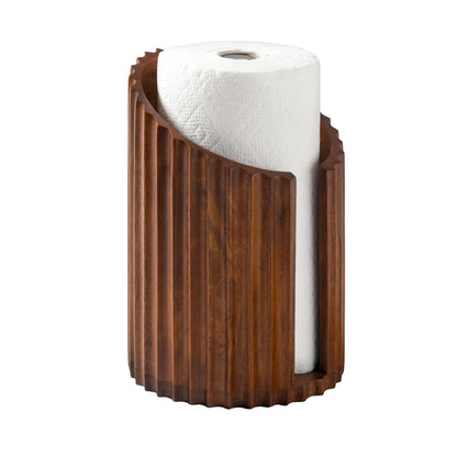 Sabine Paper Towel Holder - Walnut