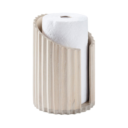 Mango Wood Sabine Paper Towel Holder