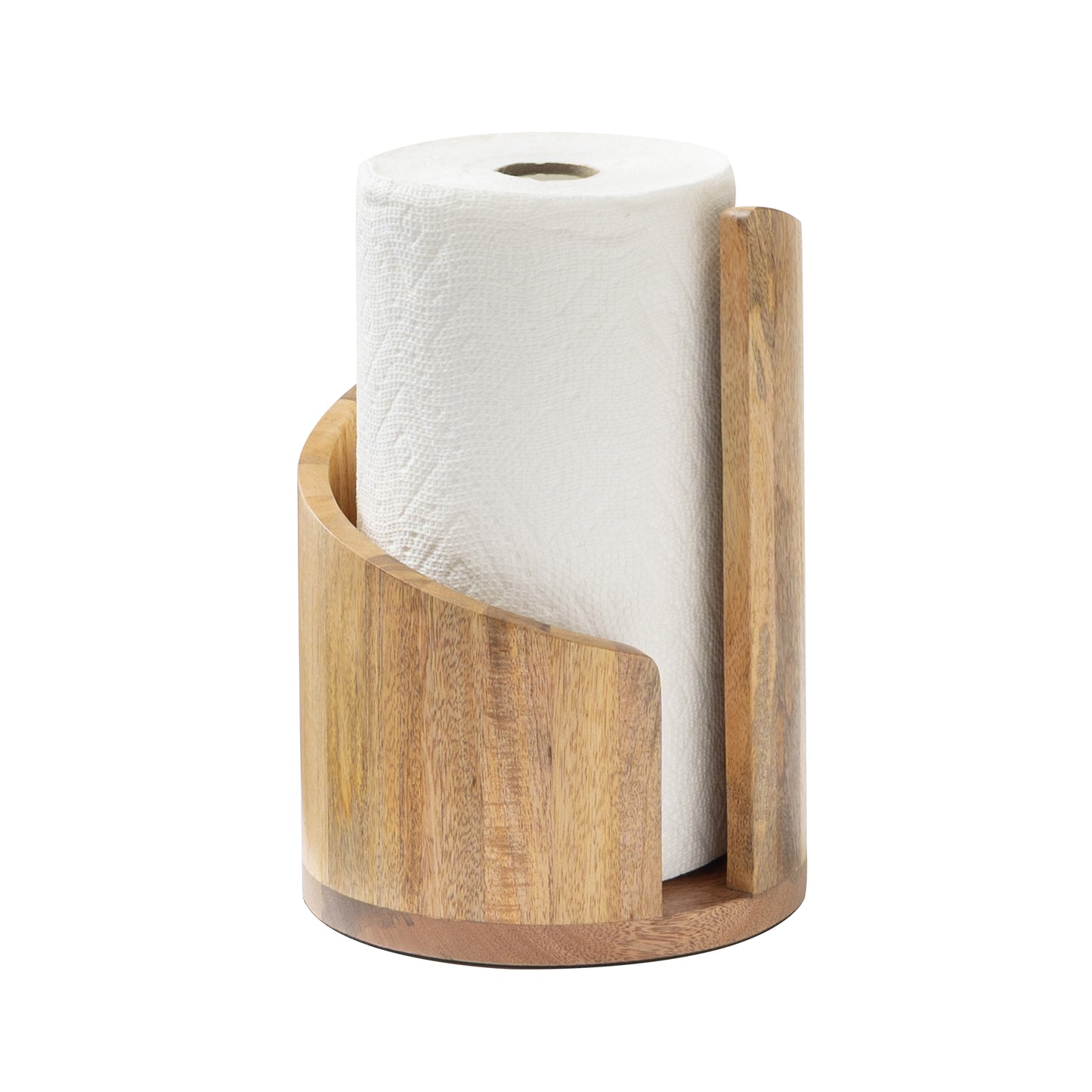 Mango Wood Gisele Paper Towel Holder - Natural