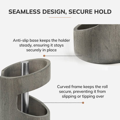 Amélie Paper Towel Holder - Gray