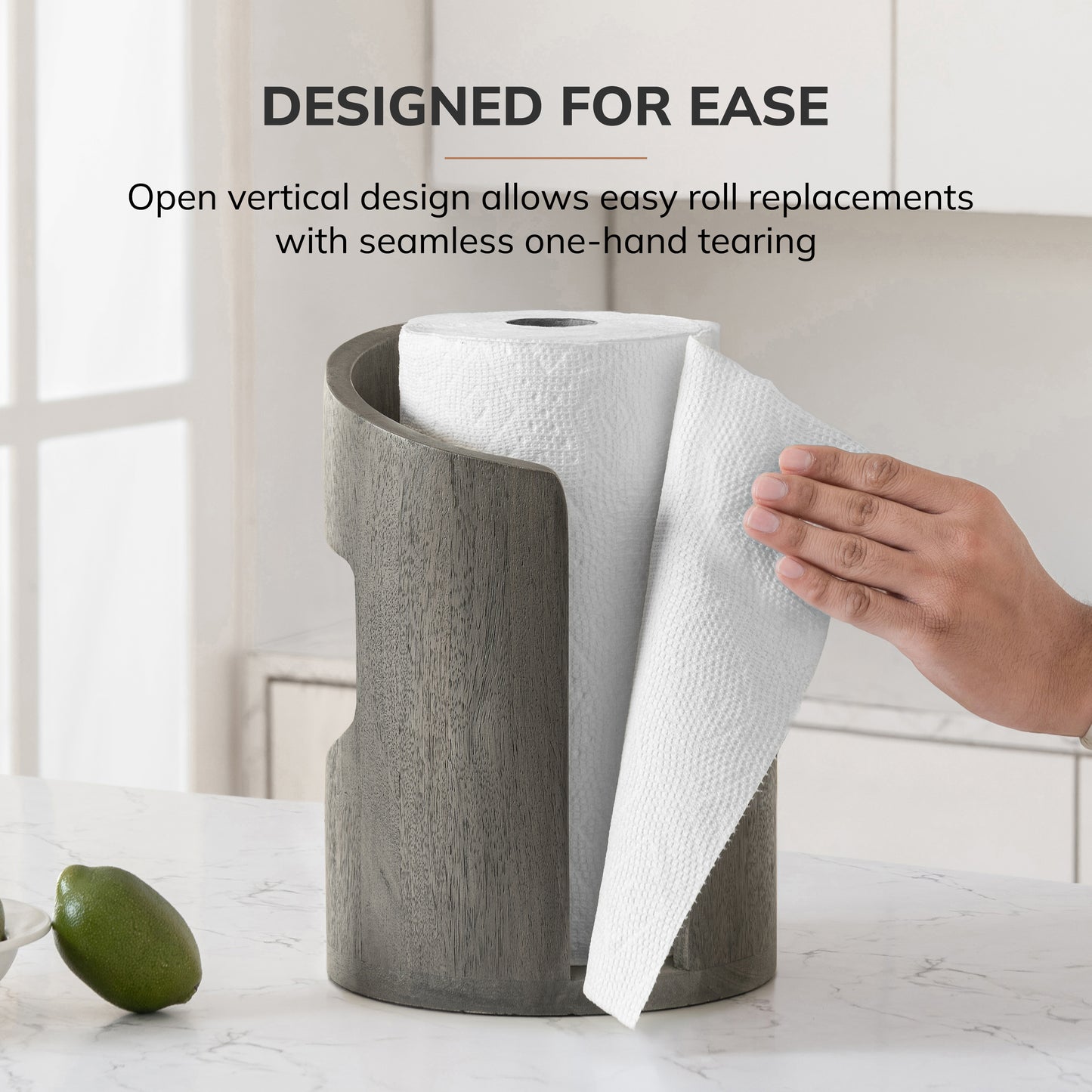Amélie Paper Towel Holder - Gray