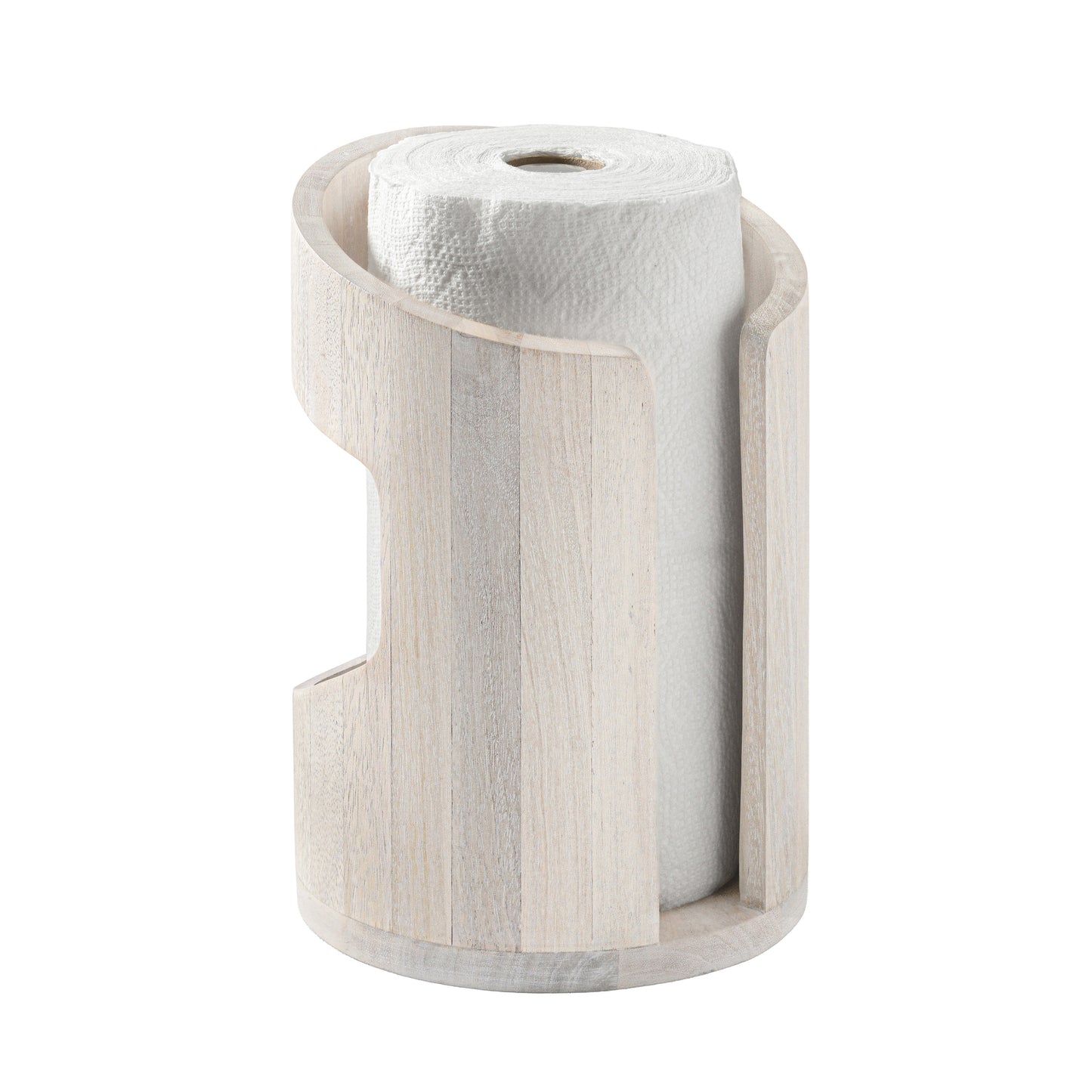 Mango Wood Amélie Paper Towel Holder