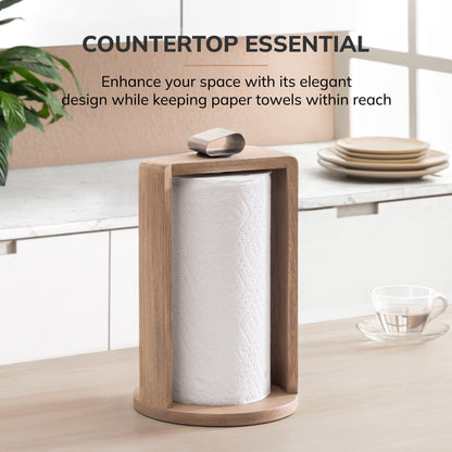 Sabine Paper Towel Holder - Biscotti