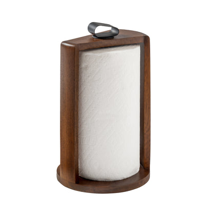 Colette Paper Towel Holder - Walnut