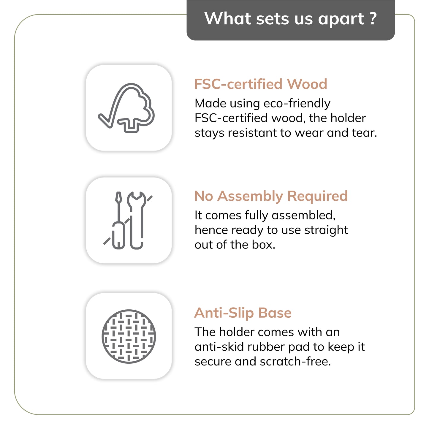 Mango Wood Gisele Paper Towel Holder - Walnut