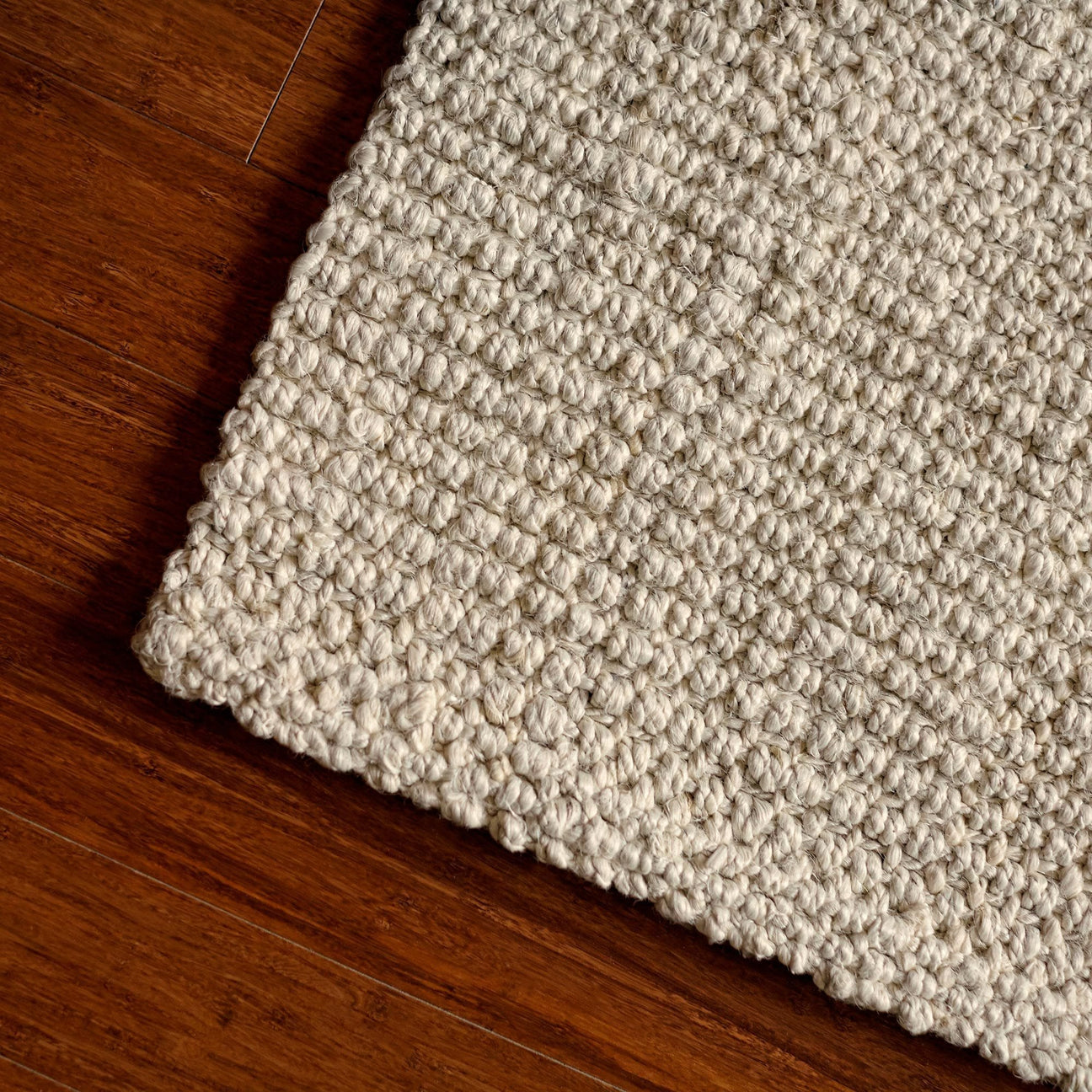 Andes Ivory Jute Area Rug Anji Mountain