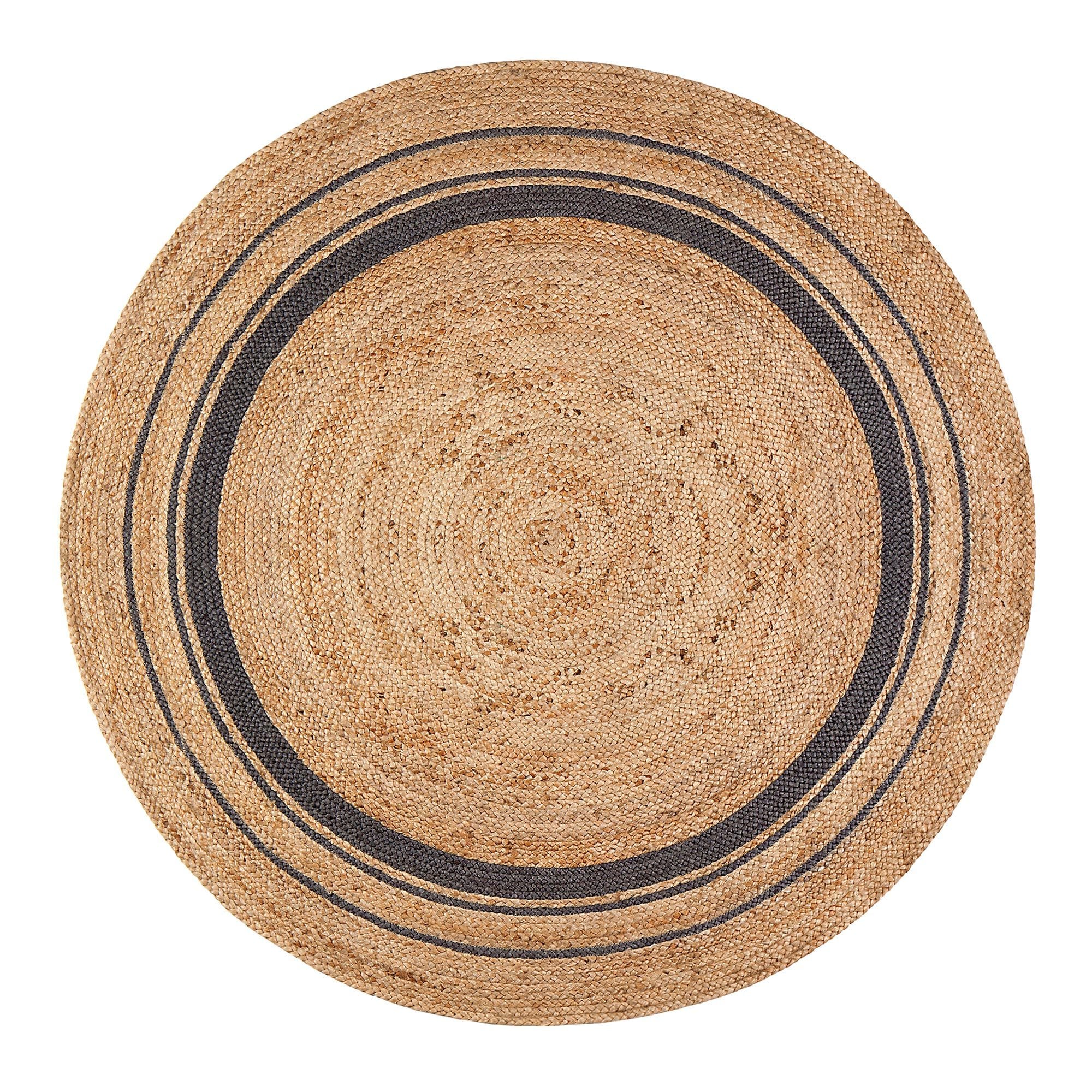 Kerala Mist Tan Gold Gray Jute Area Rug