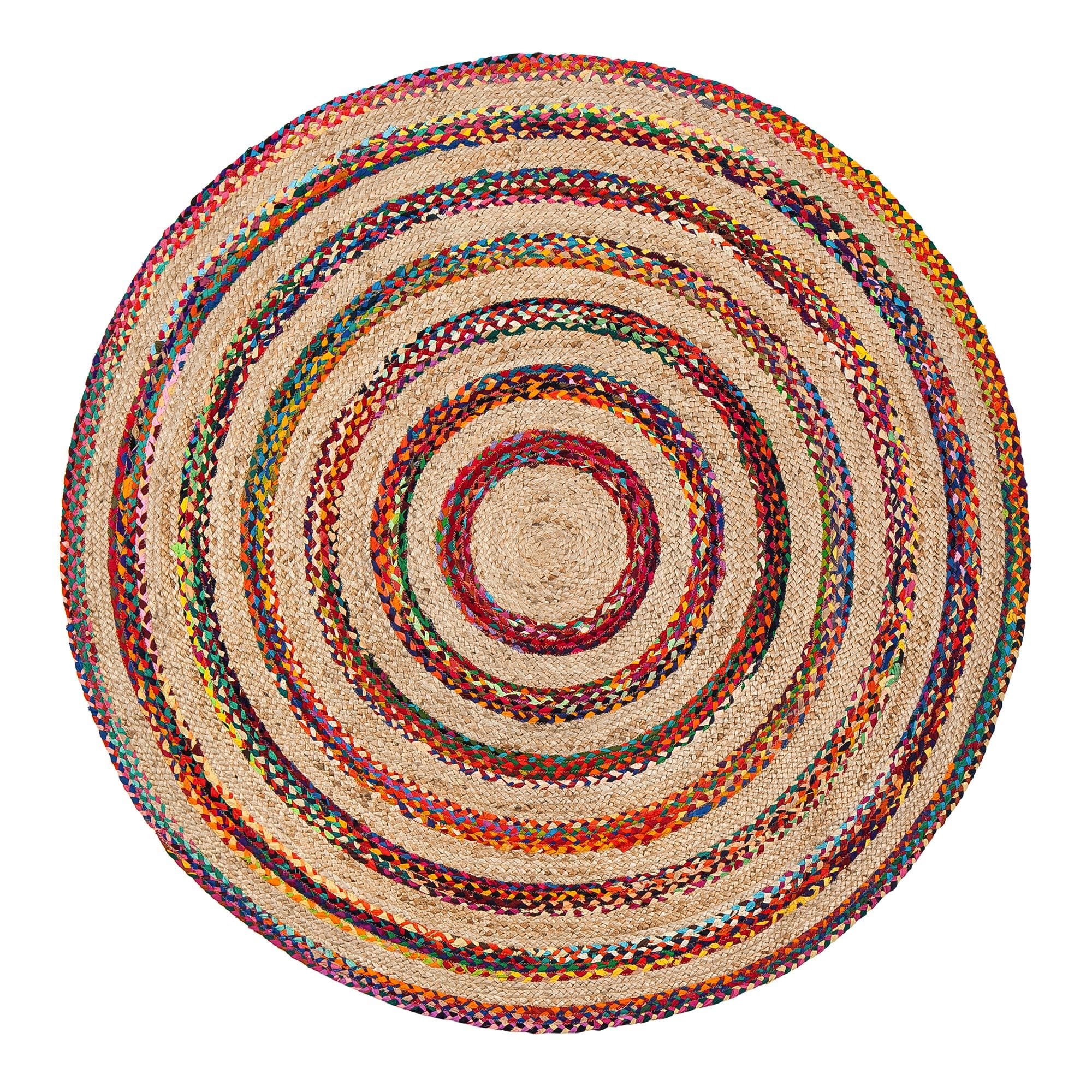 Akumal Multi Jute Cotton Area Rug