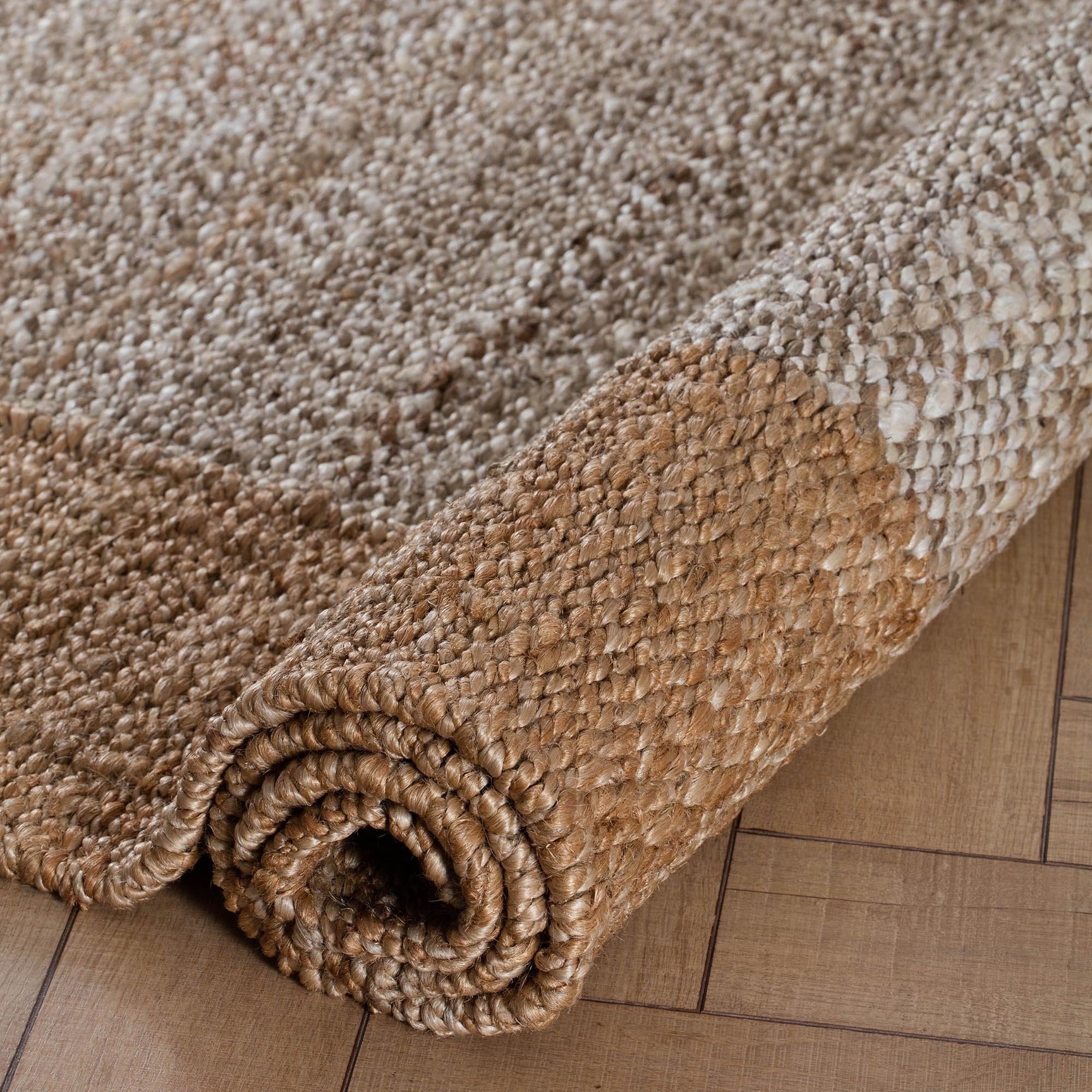 Eden Brown Tan Jute Area Rug – Anji Mountain