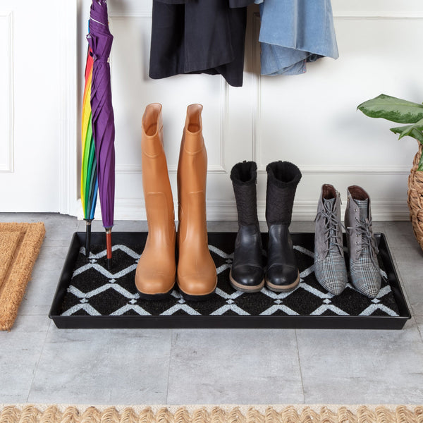 Metal Boot Tray - San Tropez (014)