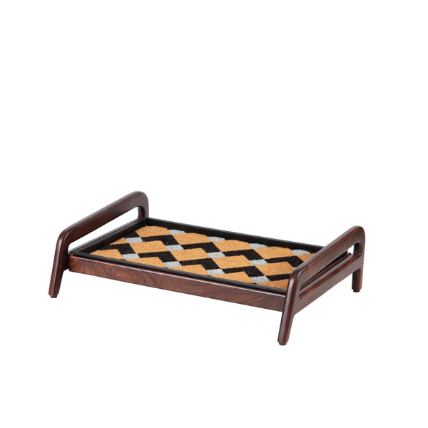 Wooden Boot Tray (Single Tier) - Mt. Tam (011)