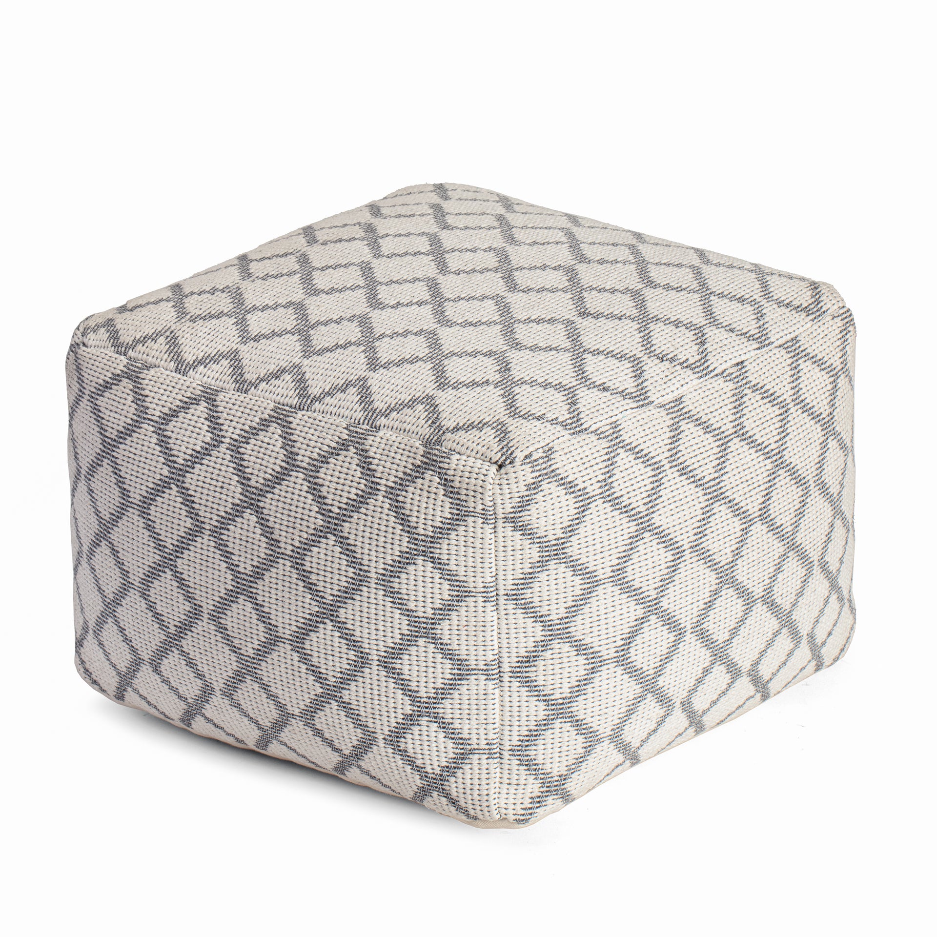 South Grand Ivory Pouf